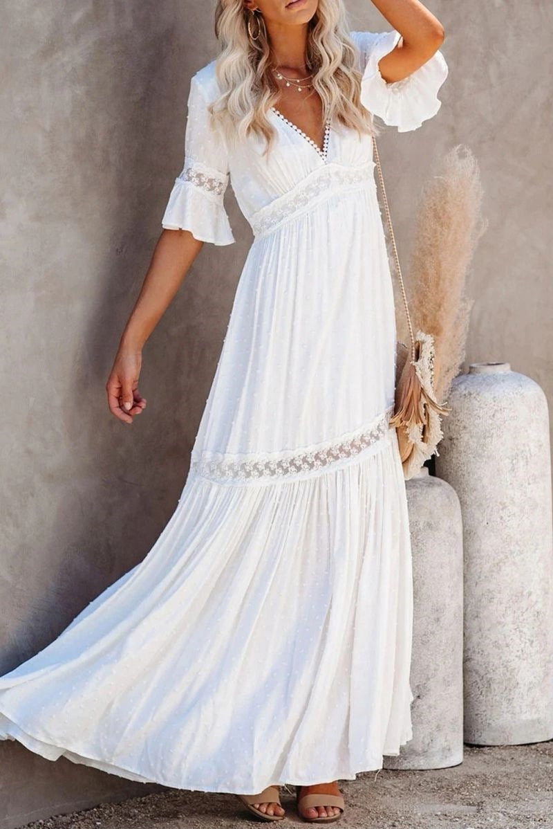 A Vintage Style Dress with Delicate Timeless Details