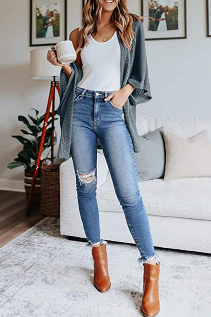 Classic Vintage Cardigan with a Flattering Fit