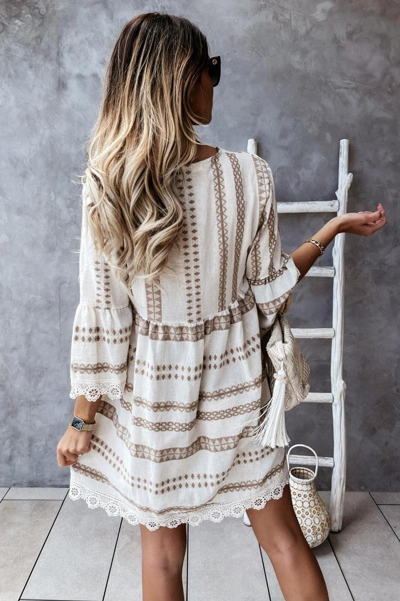 A Vintage Style Dress with Delicate Timeless Details