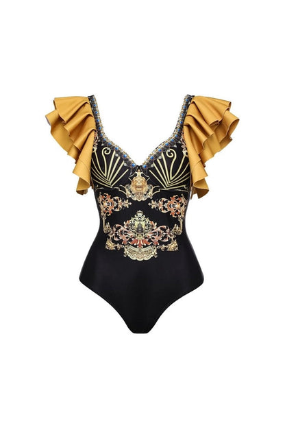 Beautifully Balanced Swimsuit with Timeless Character