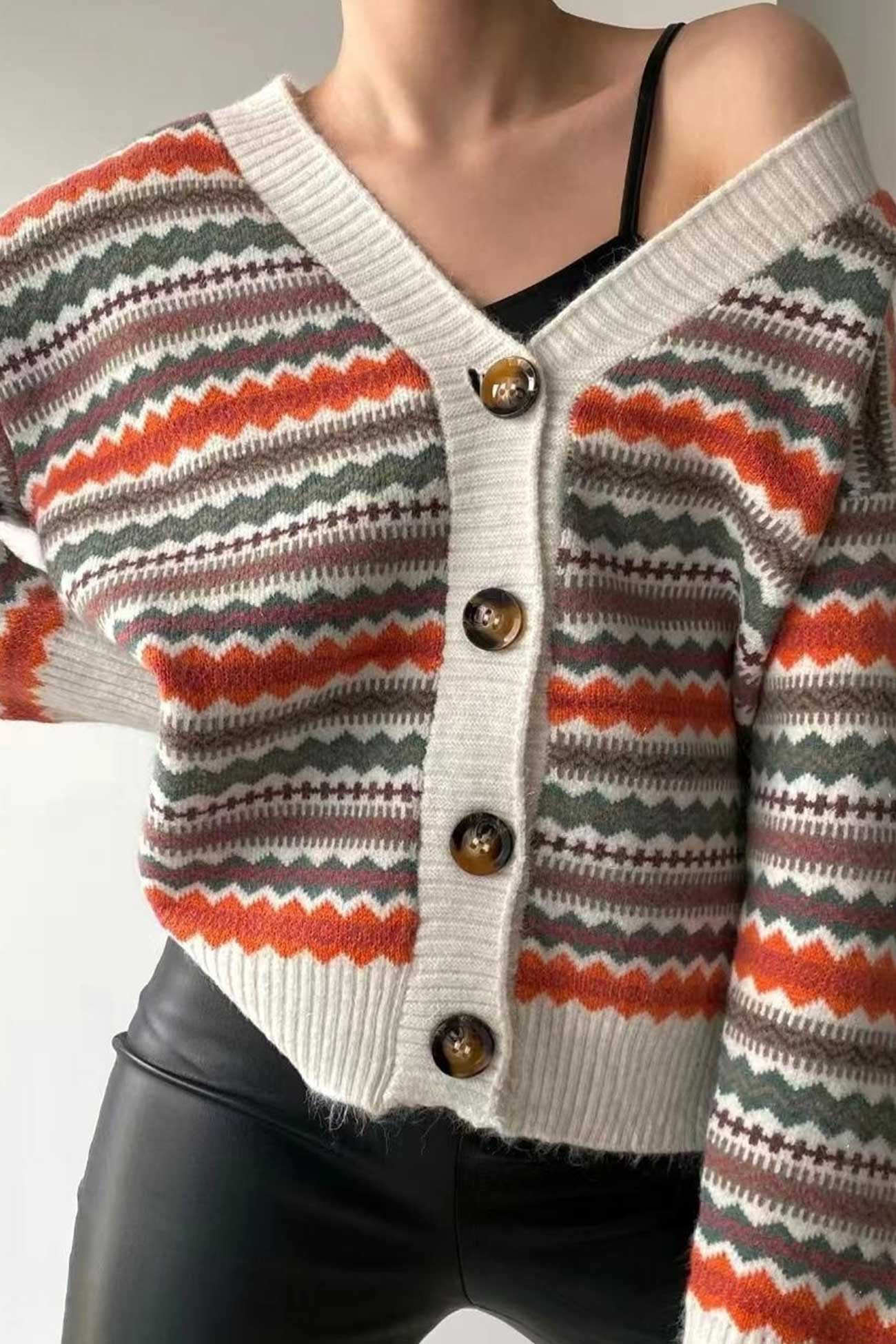 Beautifully Balanced Cardigan with Timeless Character
