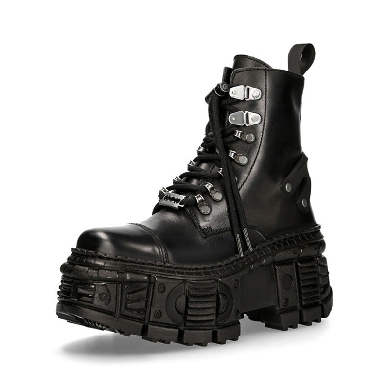 A Vintage Style Boots with Delicate Timeless Details