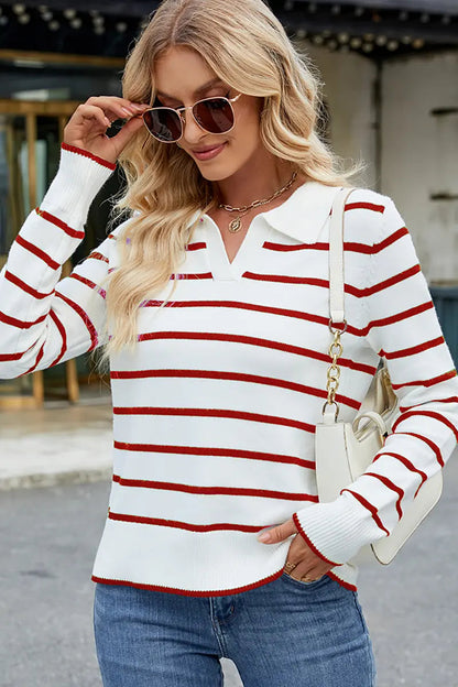 A Vintage Style Sweater with Delicate Timeless Details