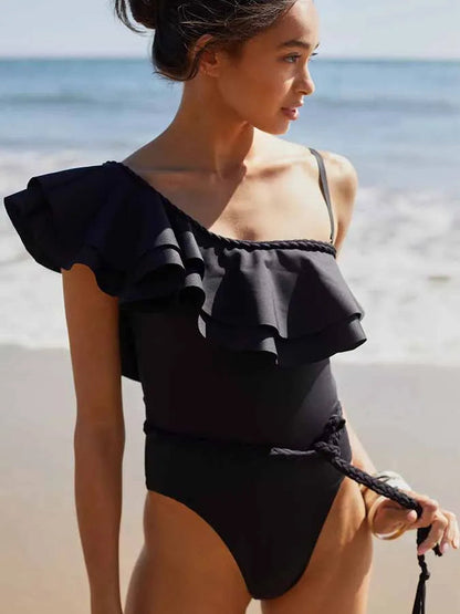 Beautifully Balanced Swimsuit with Timeless Character