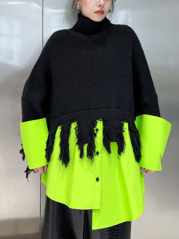 Vintage Inspired Sweater with a Contemporary Edge