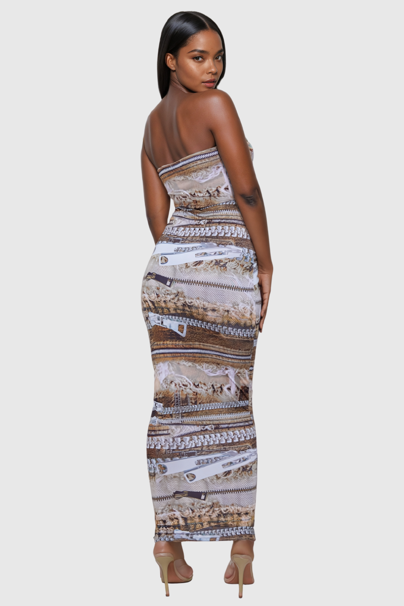 Well Tailored Dress with a Graceful Silhouette