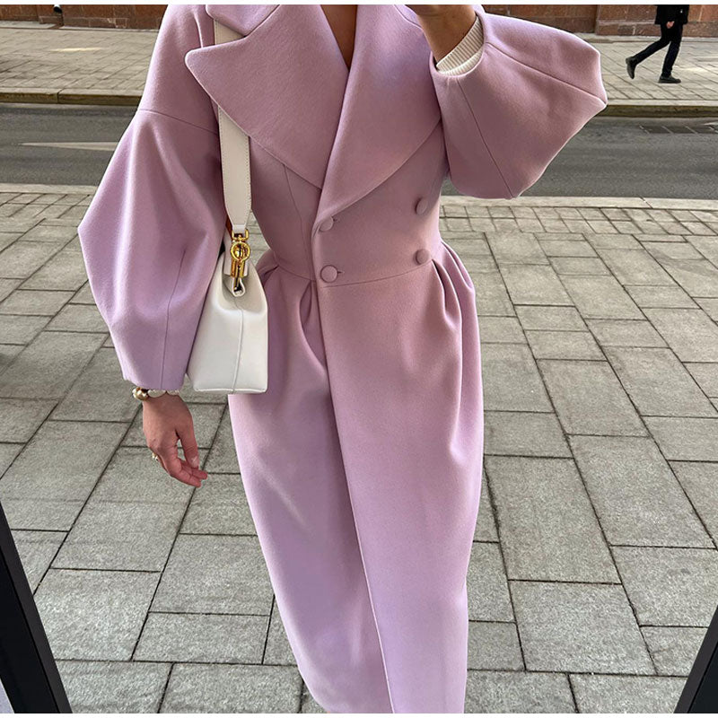 A Vintage Style Coat with Delicate Timeless Details