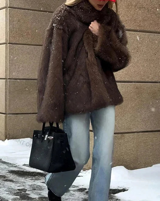 Classic Vintage Coat with a Flattering Fit