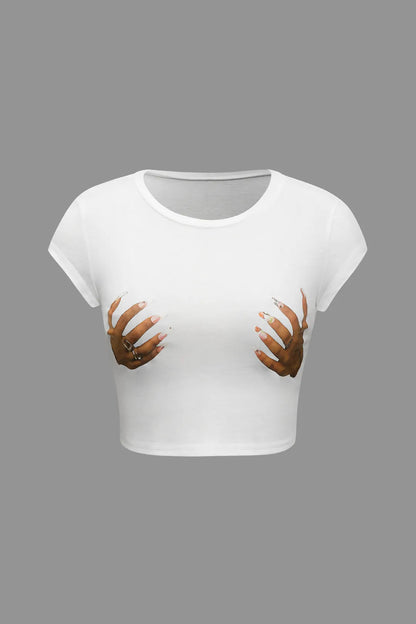 A Vintage Style T-Shirt with Delicate Timeless Details