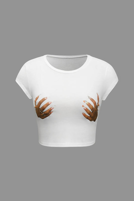 A Vintage Style T-Shirt with Delicate Timeless Details