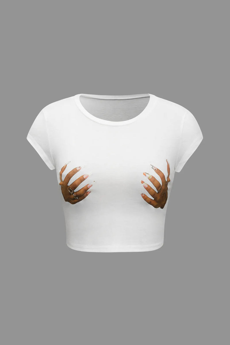 A Vintage Style T-Shirt with Delicate Timeless Details
