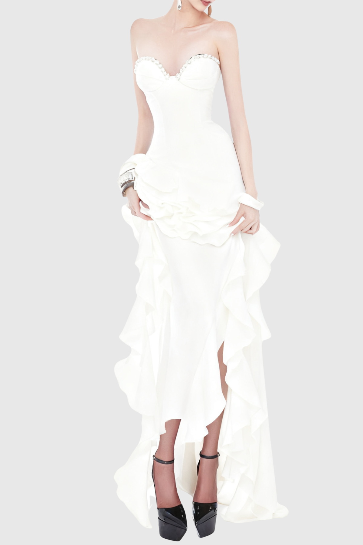 A Vintage Style Dress with Delicate Timeless Details