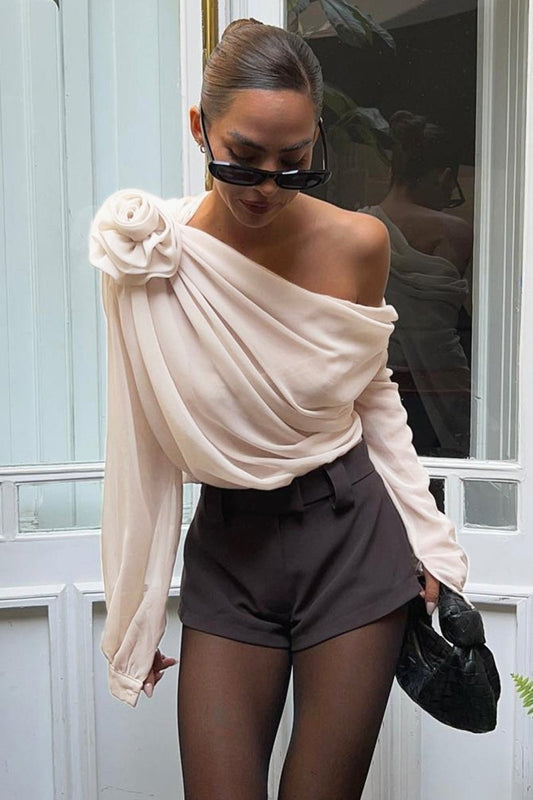 A Vintage Style Top with Delicate Timeless Details
