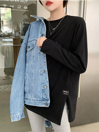 Well Tailored T-Shirt with a Graceful Silhouette