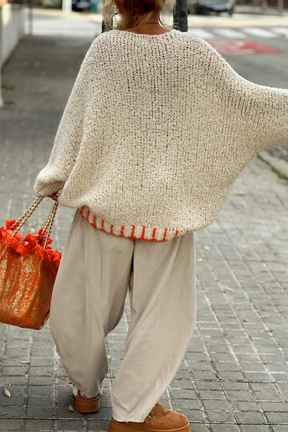 Beautifully Finished Sweater in a Timeless Design