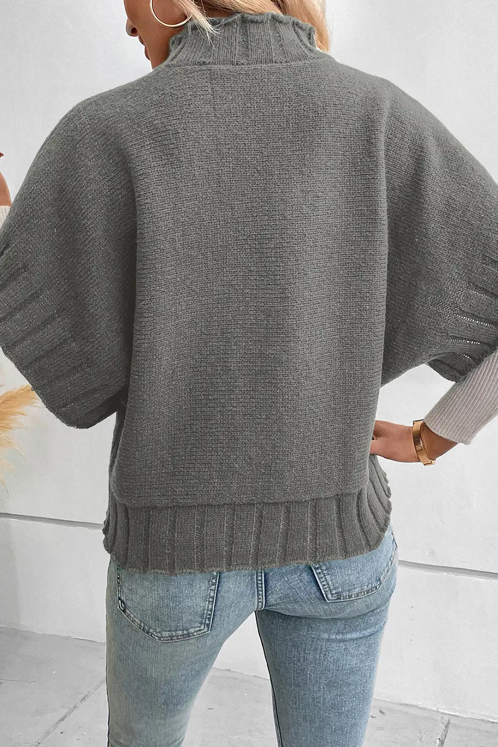 Beautifully Finished Sweater in a Timeless Design