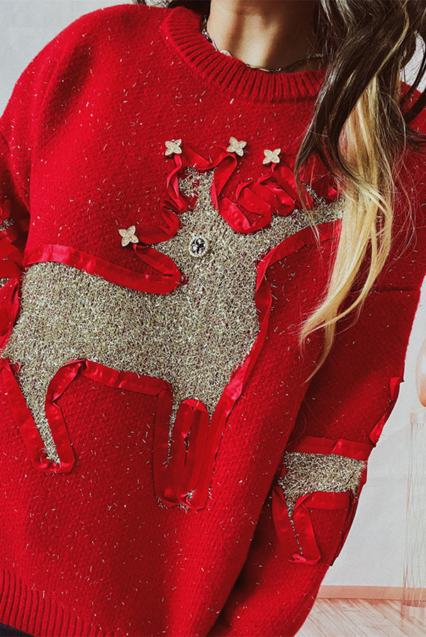 A Vintage Style Sweater with Delicate Timeless Details