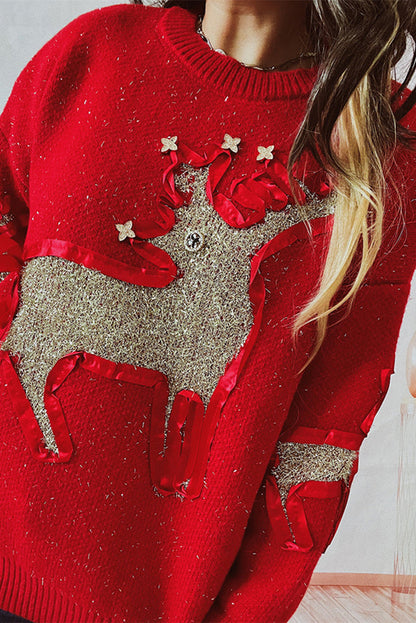 A Vintage Style Sweater with Delicate Timeless Details
