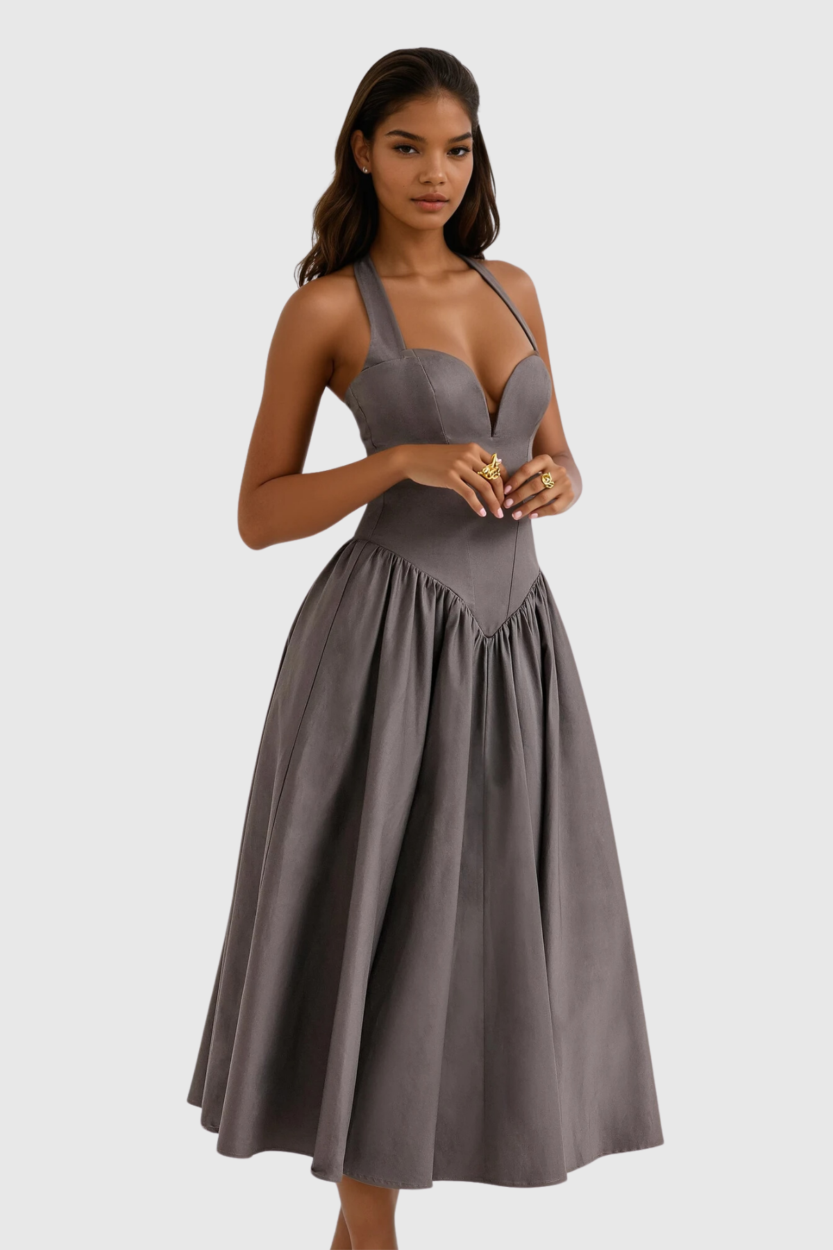 A Vintage Style Dress with Delicate Timeless Details