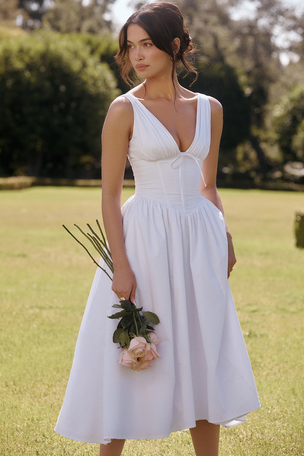 A Vintage Style Dress with Delicate Timeless Details