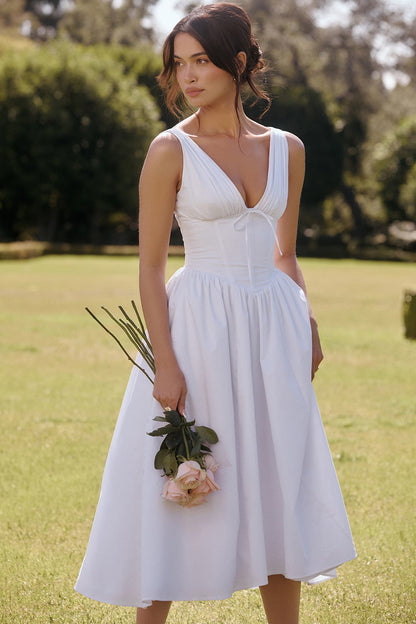 A Vintage Style Dress with Delicate Timeless Details