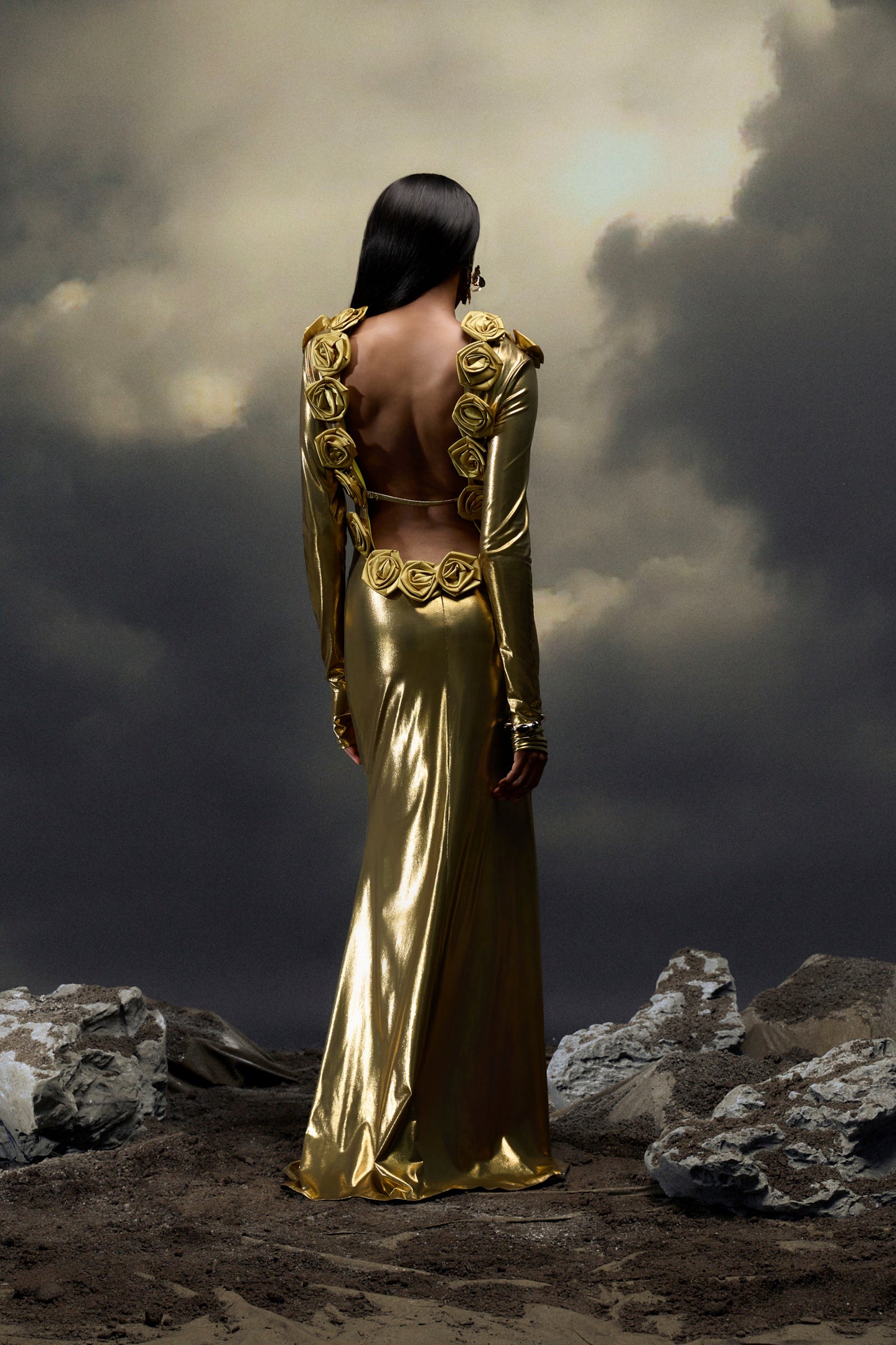 A Vintage Style Dress with Delicate Timeless Details