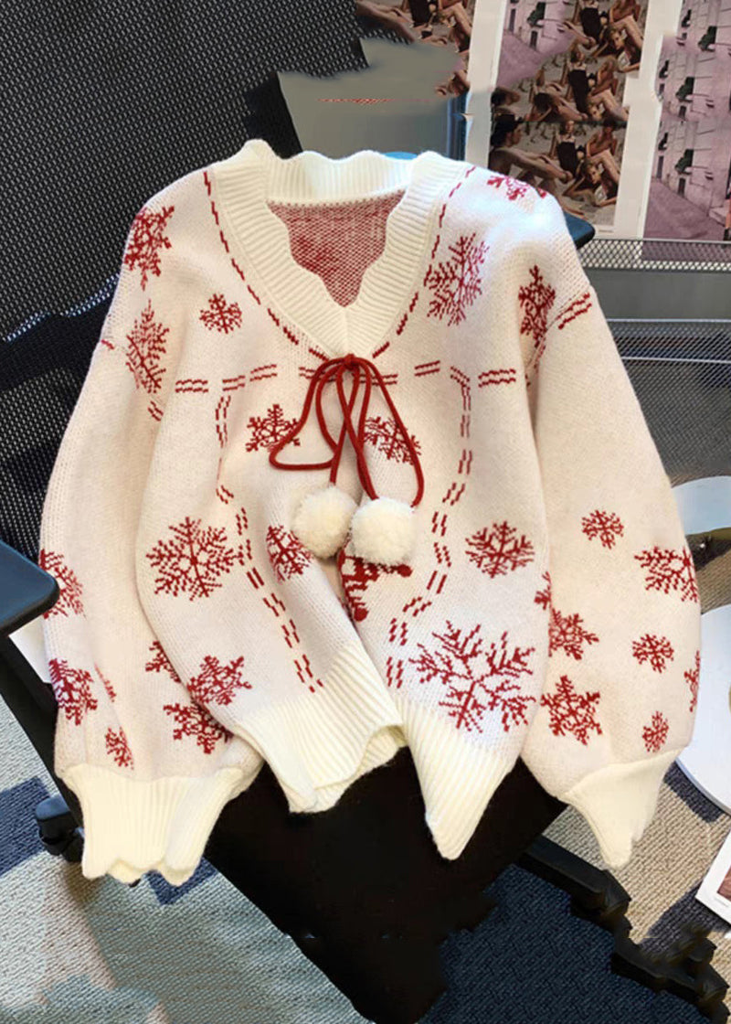 A Vintage Style Sweater with Delicate Timeless Details