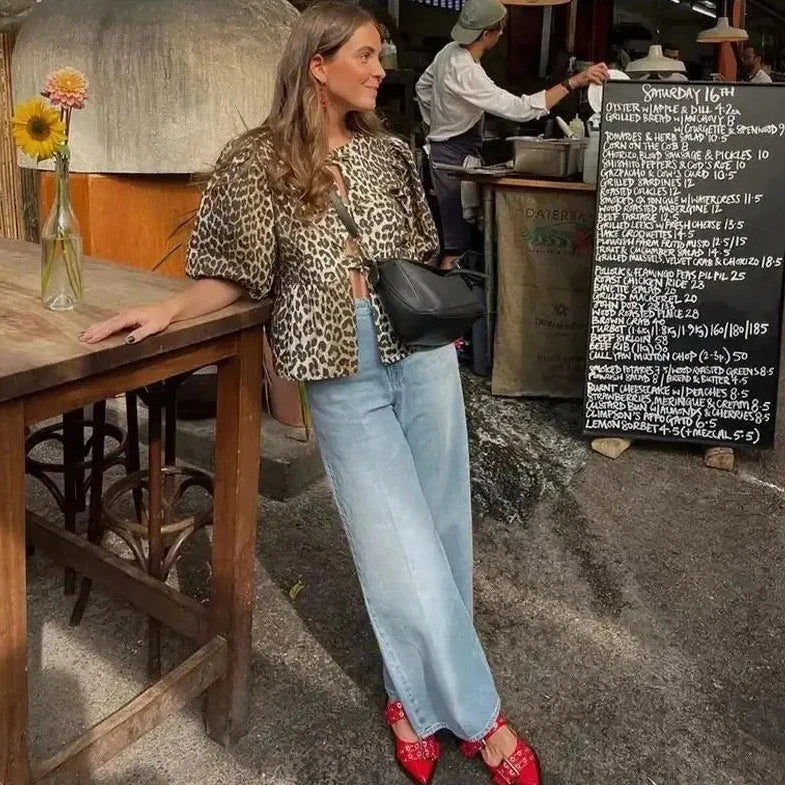 Vintage Inspired Blouse with a Contemporary Edge