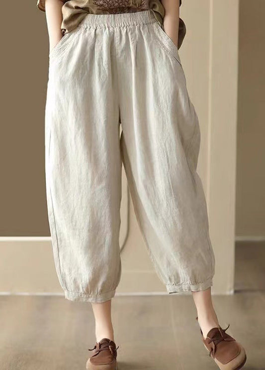 A Vintage Style Pants with Delicate Timeless Details