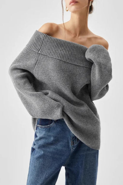 A Vintage Style Sweater with Delicate Timeless Details