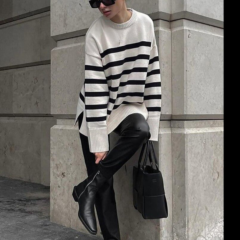 A Vintage Style Sweater with Delicate Timeless Details