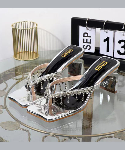 A Vintage Style Sandals with Delicate Timeless Details