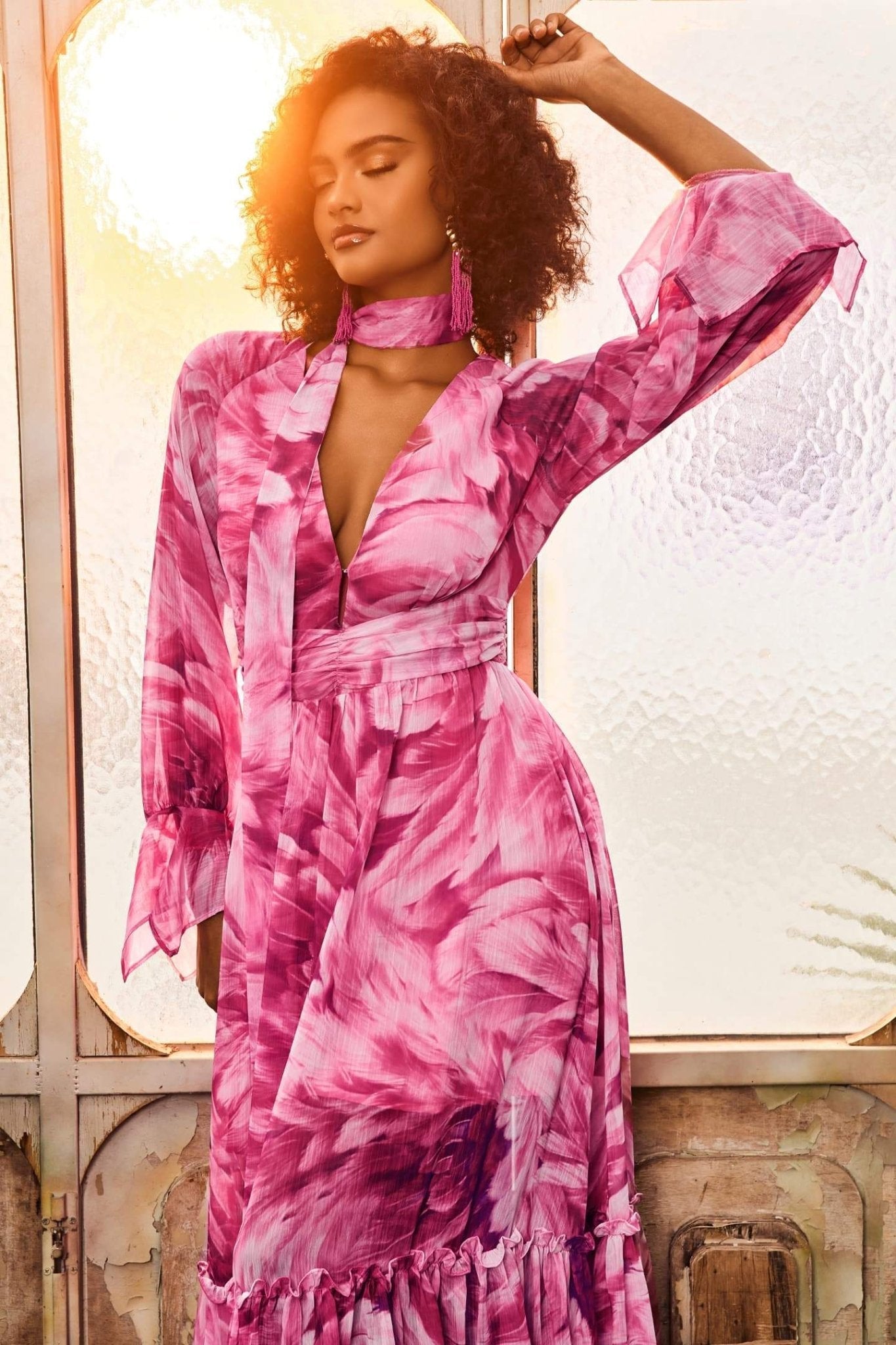 A Vintage Style Dress with Delicate Timeless Details
