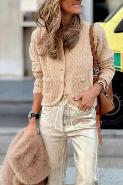 Beautifully Finished Sweater in a Timeless Design