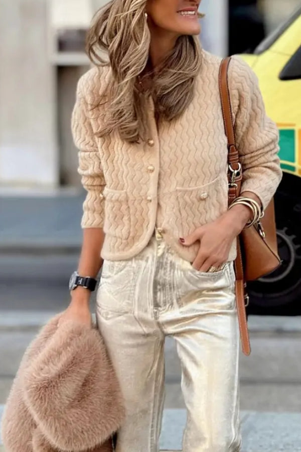 Beautifully Finished Sweater in a Timeless Design