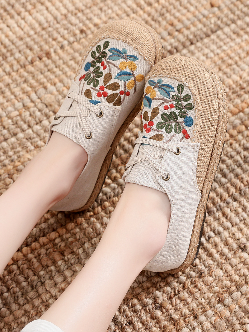 A Vintage Style Shoes with Delicate Timeless Details