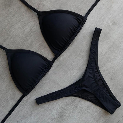 Classic Vintage Bikini with a Flattering Fit