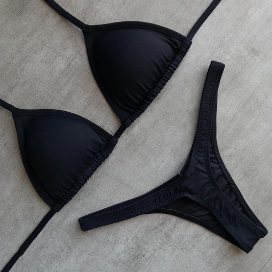 Classic Vintage Bikini with a Flattering Fit