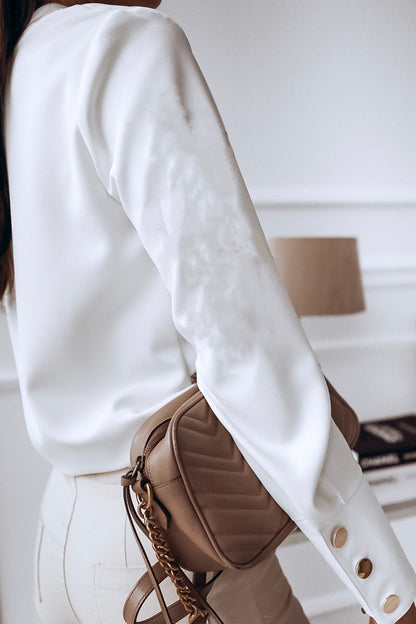 A Vintage Style Blouse with Delicate Timeless Details