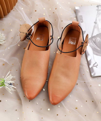 A Vintage Style Shoes with Delicate Timeless Details