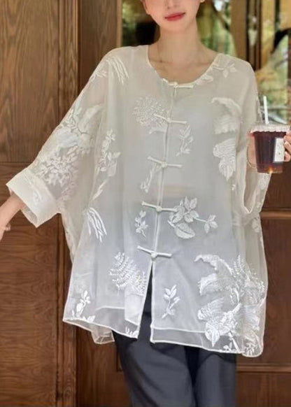 Vintage Inspired Blouse with a Contemporary Edge