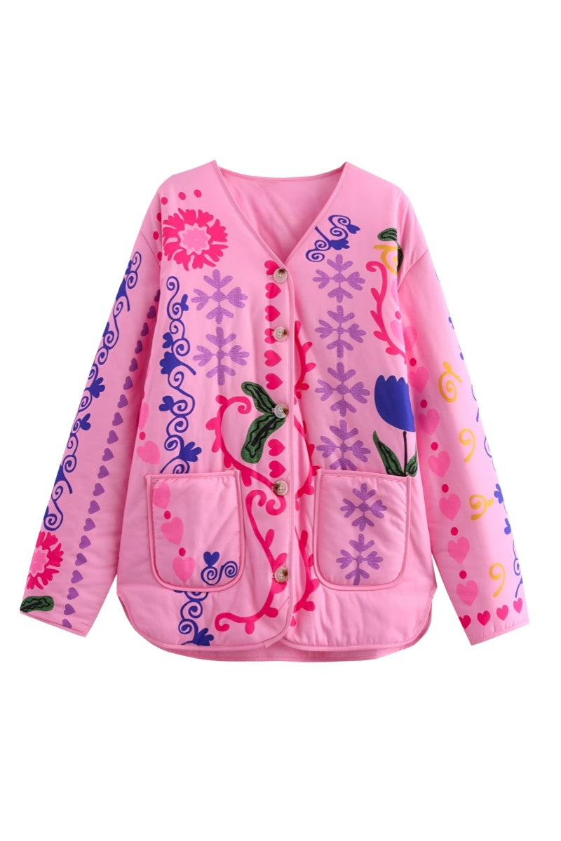 A Vintage Style Jacket with Delicate Timeless Details
