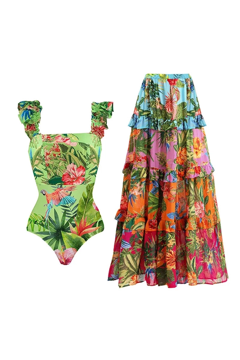 Well Tailored Swimsuit with a Graceful Silhouette