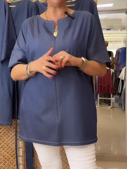 Classic Vintage Top with a Flattering Fit