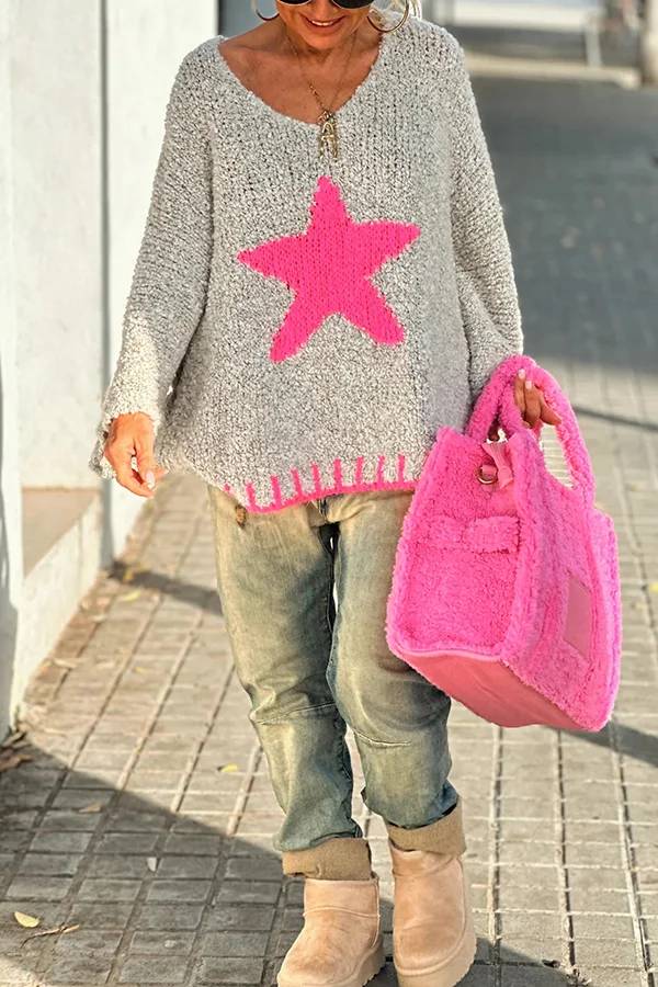 Vintage Inspired Sweater with a Contemporary Edge