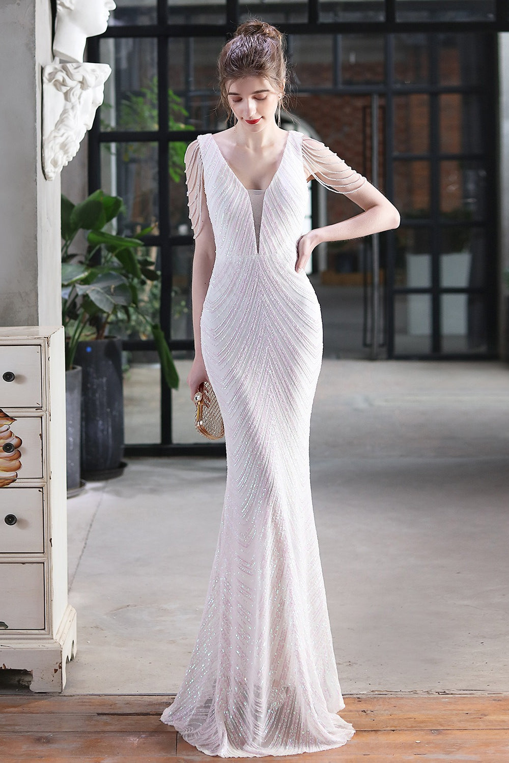 A Vintage Style Dress with Delicate Timeless Details