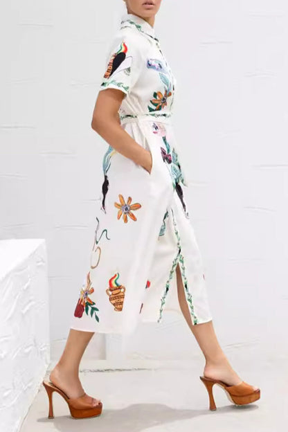 A Vintage Style Dress with Delicate Timeless Details