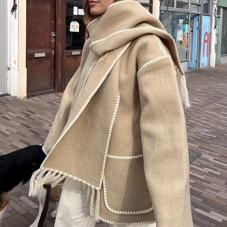 A Vintage Style Jacket with Delicate Timeless Details