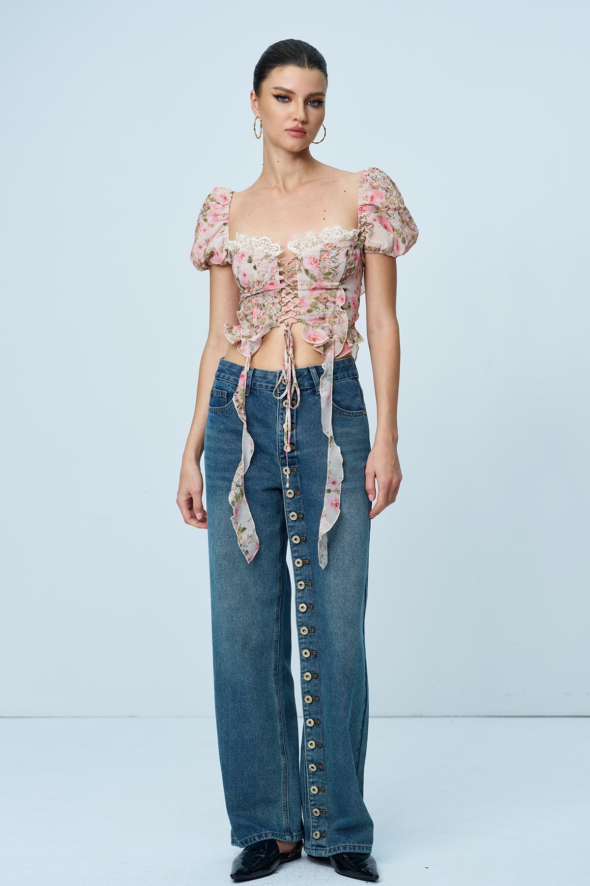 Vintage Inspired Top with a Contemporary Edge