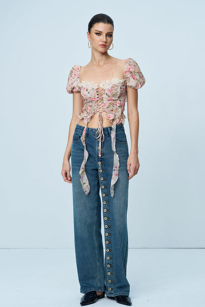 Vintage Inspired Top with a Contemporary Edge